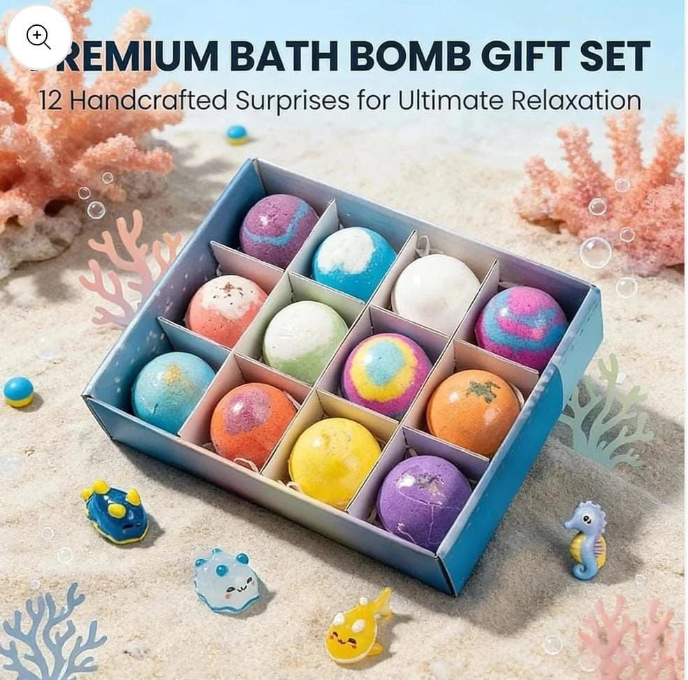Kids Bath Bombs With Surprise Toys
