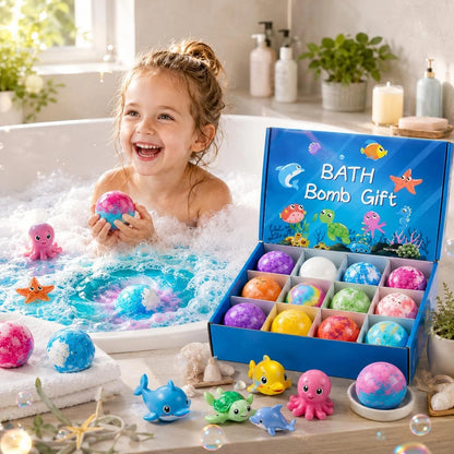 Kids Bath Bombs With Surprise Toys